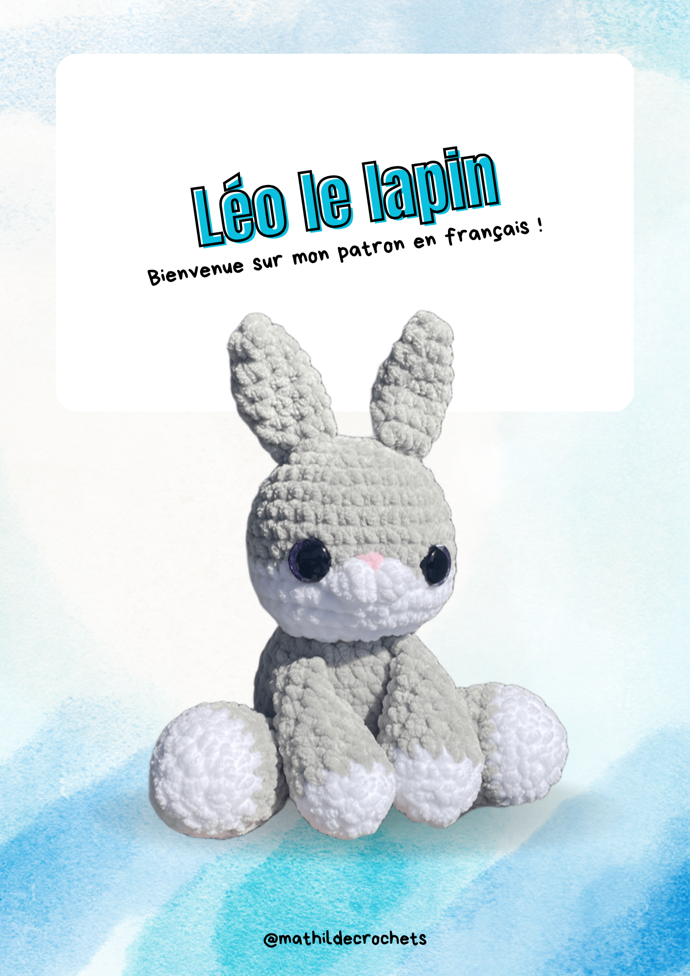 Patron de Léo le lapin 🐰