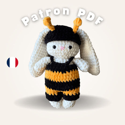 Patron du Lapin abeille 🐝🐰